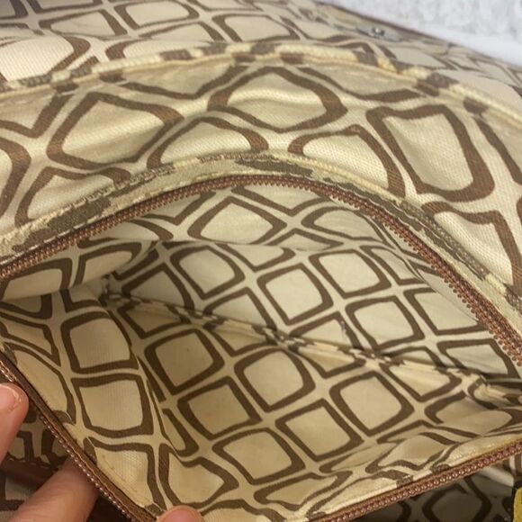 Fossil Canvas Crossbody Messenger Bag - Picture 8 of 11